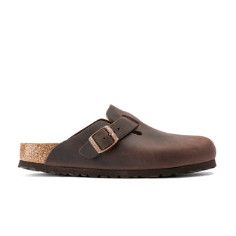 Birkenstock Boston Habana Oiled Leather side view