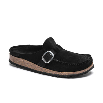 Birkenstock Buckley Black Suede Leather