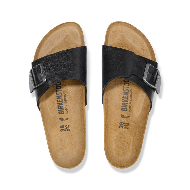 Birkenstock Catalina Graceful Licorice Birko-Flor top view
