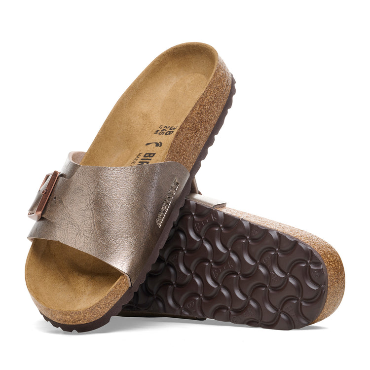 Birkenstock Catalina Graceful Taupe Birko-Flor sole view