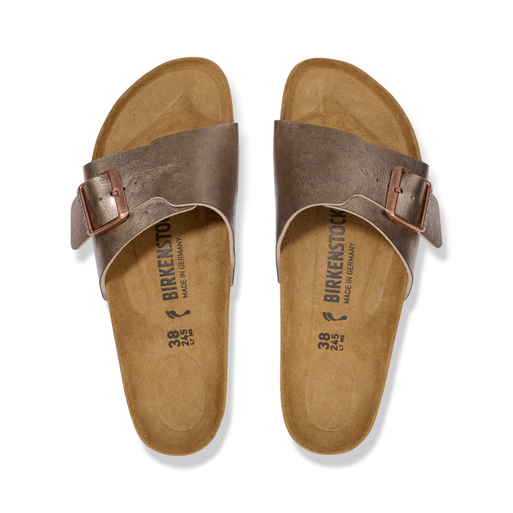 Birkenstock Catalina Graceful Taupe Birko-Flor top view