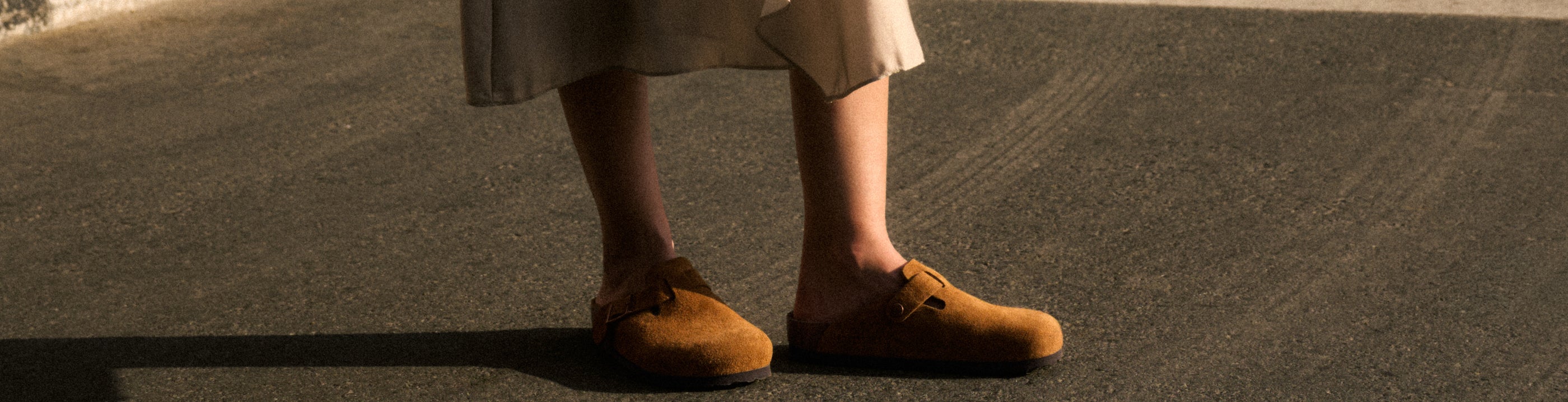 Birkenstock Boston Mink collection banner
