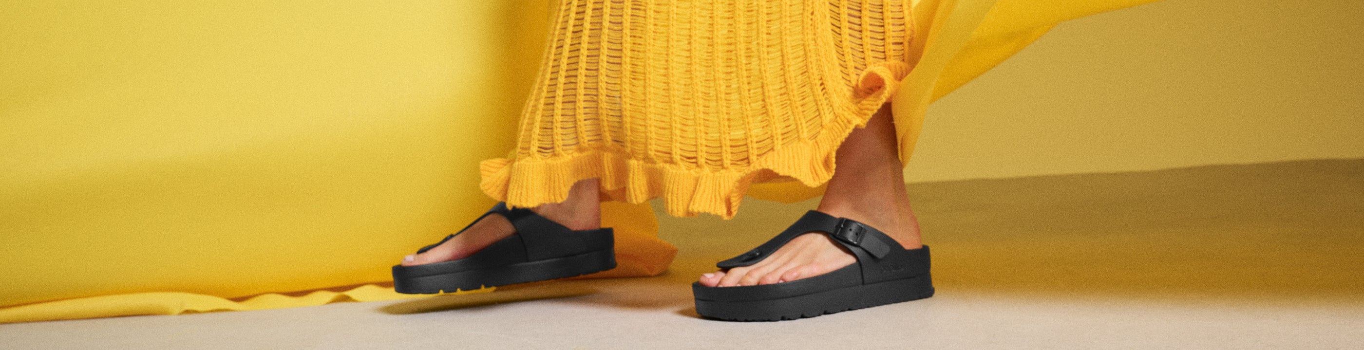 Birkenstock Gizeh collection banner