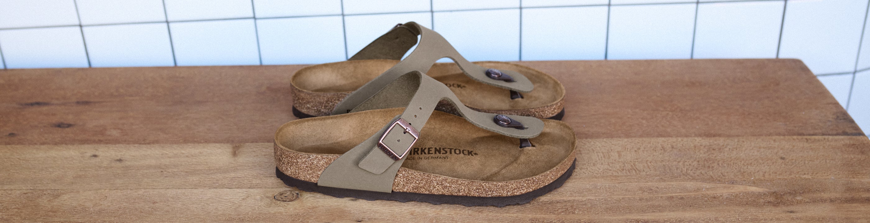Birkenstock Australia collection banner Gizeh
