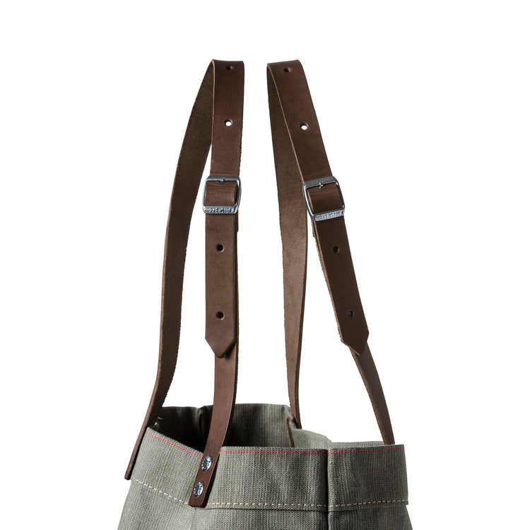 Birkenstock Cologne Bag Medium Olive Green Canvas straps