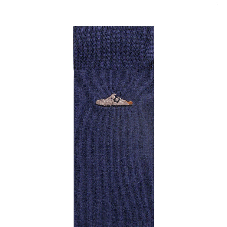 Birkenstock Australia Cotton Rib New Navy detail