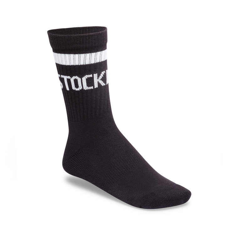 Birkenstock Cotton Tennis Sock Black/White