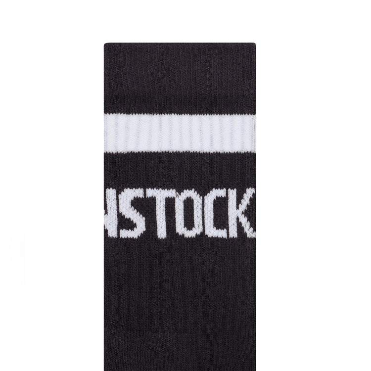 Birkenstock Cotton Tennis Sock Black/White