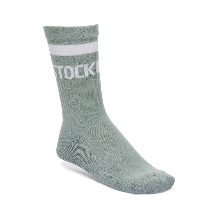 Birkenstock Cotton Tennis Sock Pure Sage/White