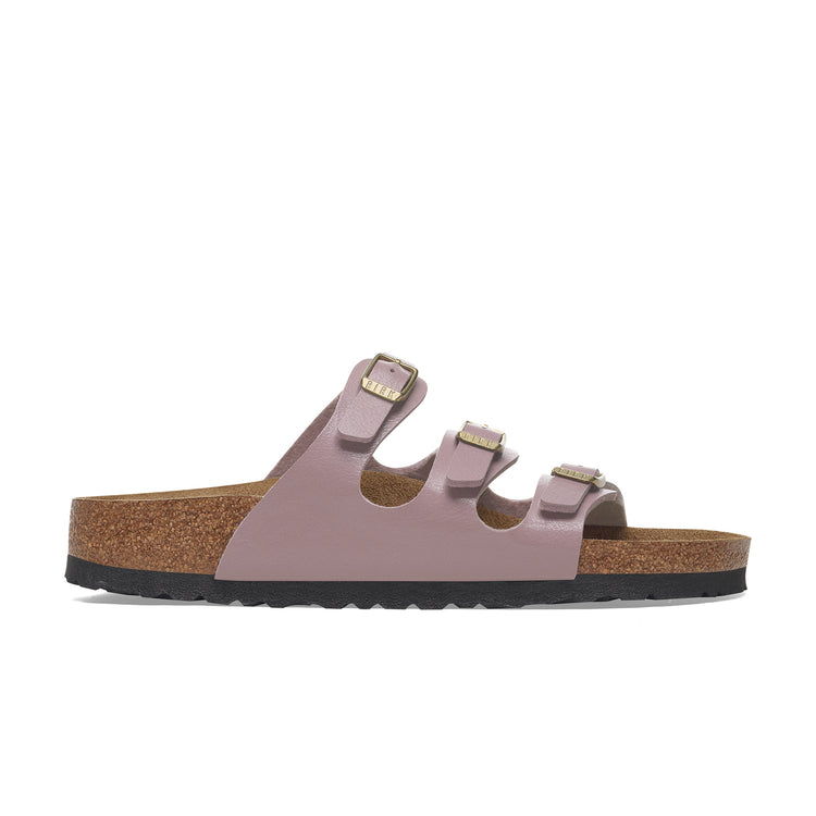 Birkenstock Florida Graceful Faded Purple Birko-Flor side view