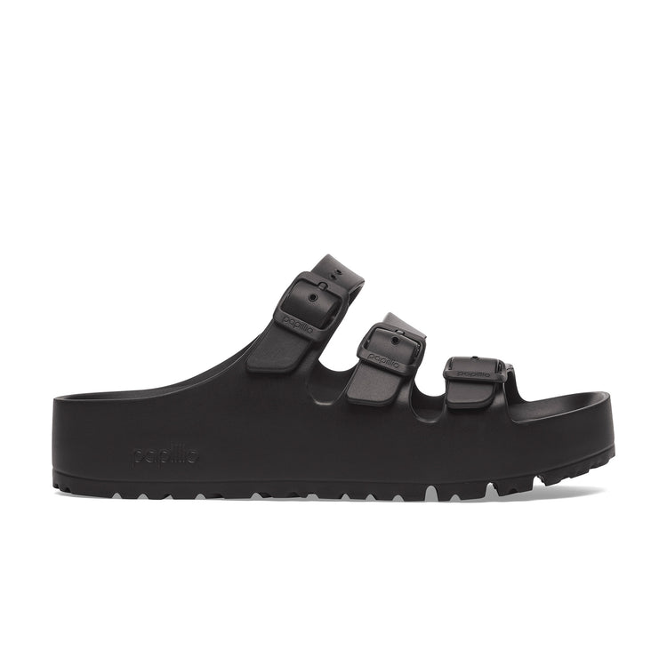 Birkenstock Florida III EVA Platform Flex Black side view