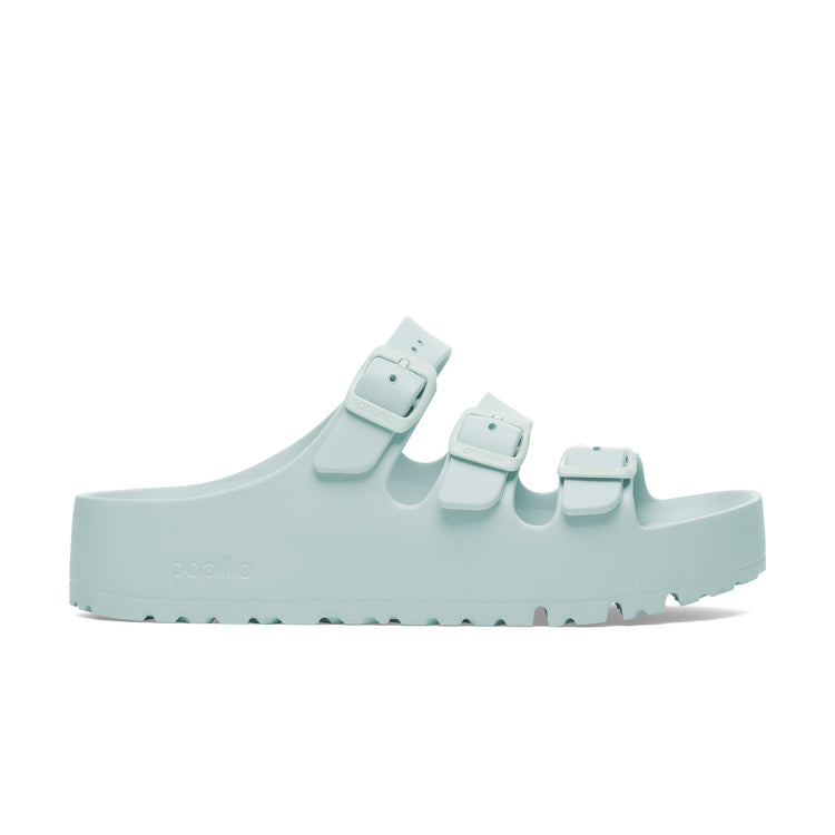 Birkenstock Florida III EVA Platform Flex Surf Green side view