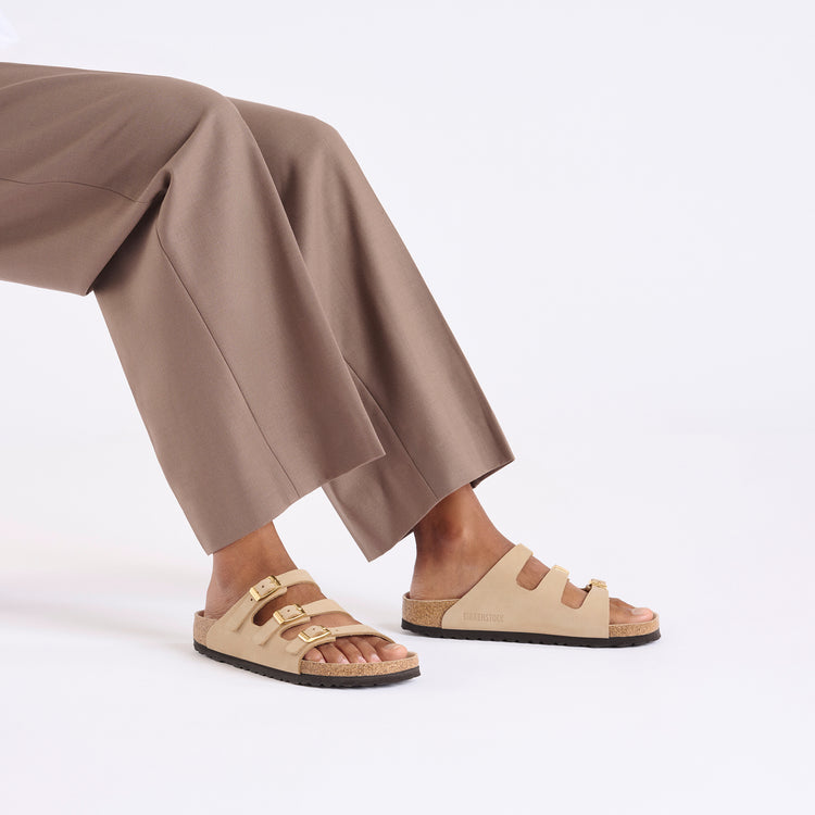Florida Semi-Exquisite Sandcastle Nubuck Leather