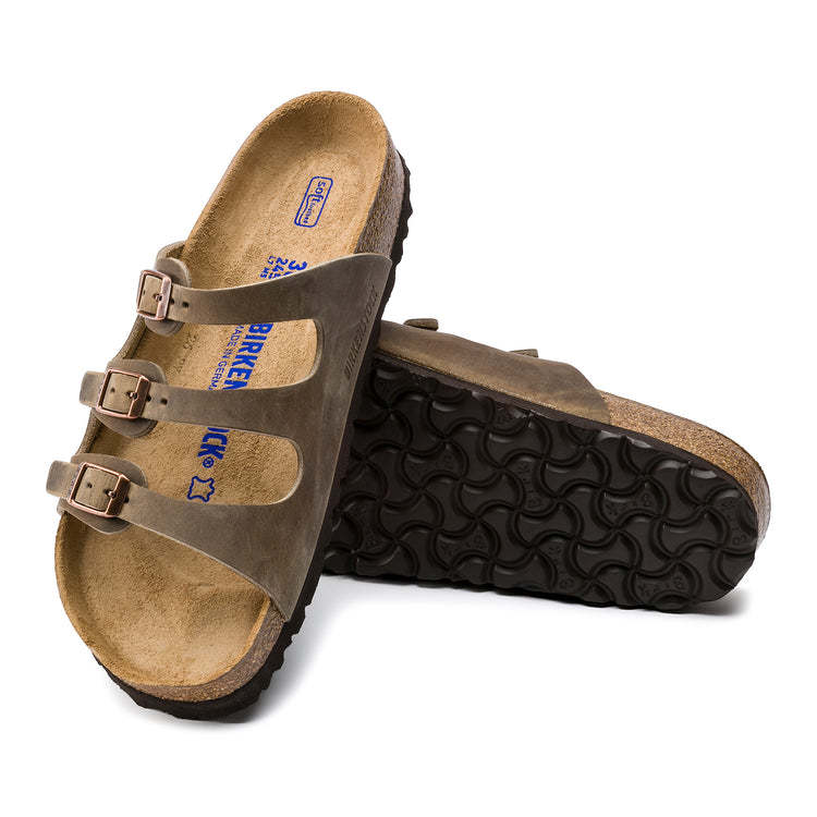 Florida SFB Tabacco Brown Oiled Leather sole view