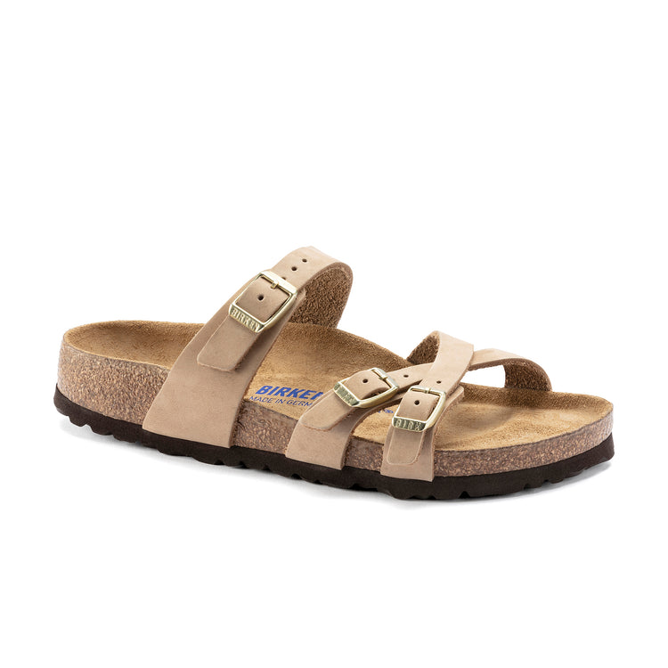 Birkenstock Franca SFB Sandcastle Nubuck Leather