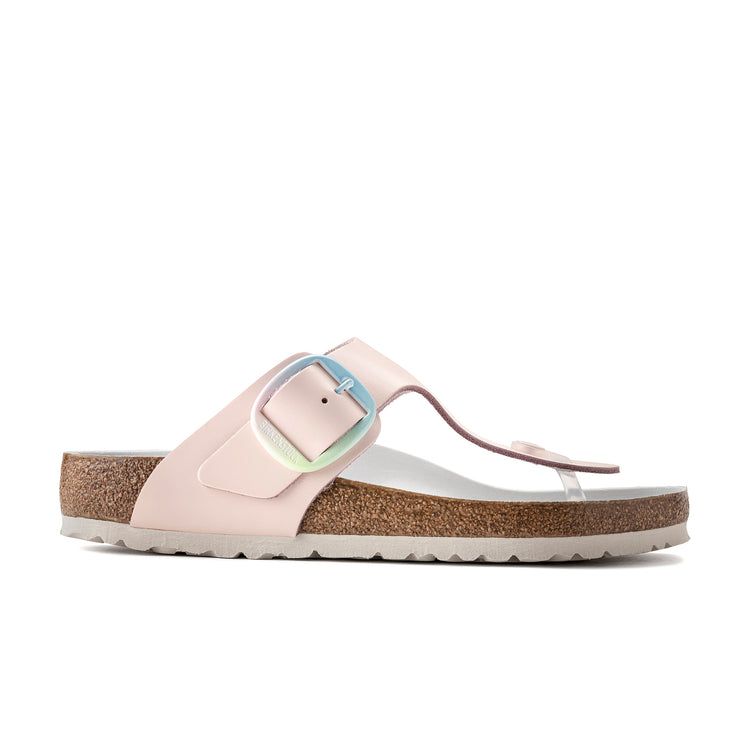 Birkenstock Gizeh Big Buckle Ombre Light Rose Smooth Leather side view