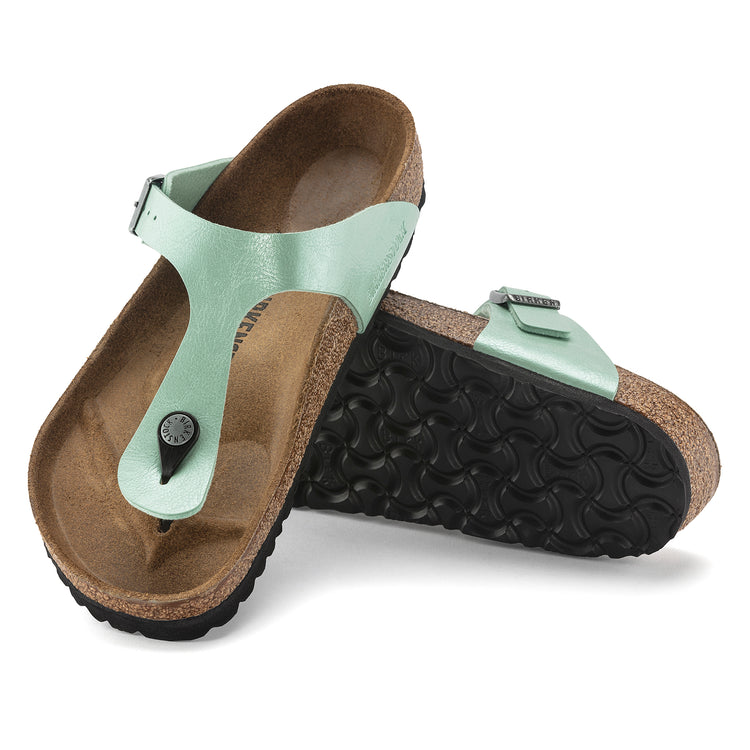 Birkenstock Gizeh Graceful Matcha Birko-Flor sole view