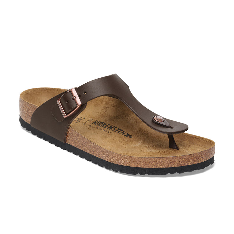 Birkenstock Gizeh Dark Brown Smooth Leather