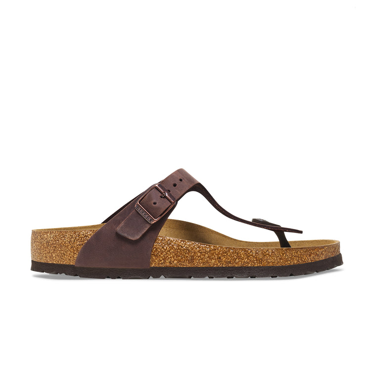 Birkenstock Gizeh Habana Oiled Leather Side 743833 743831