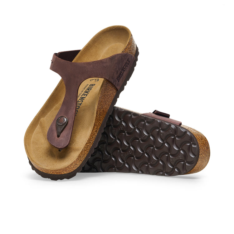 Birkenstock Gizeh Habana Oiled Leather Sole 743833 743831