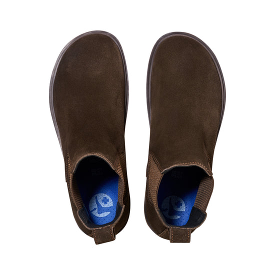 Birkenstock Highwood W Suede Leather Mocca top view