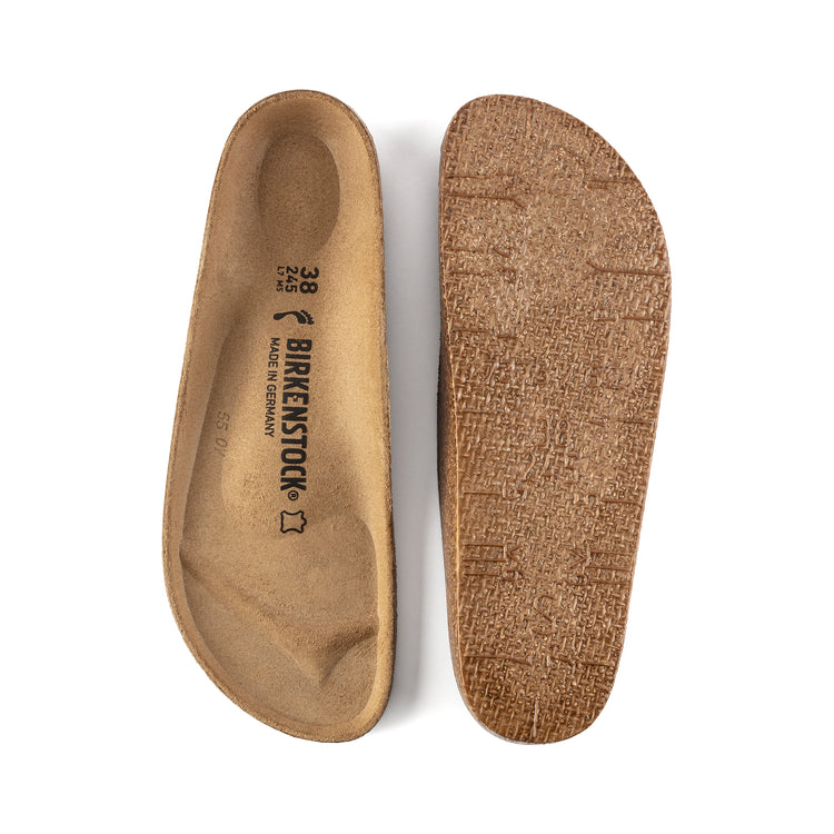 Birkenstock Home Shoes Plain Replacement Footbed Suede Lining top view