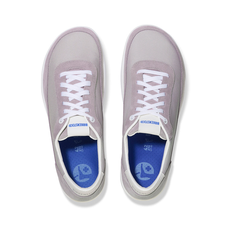 Birkenstock Honnef City Whale Grey/Stone Coin Nylon Mesh/Textile top view