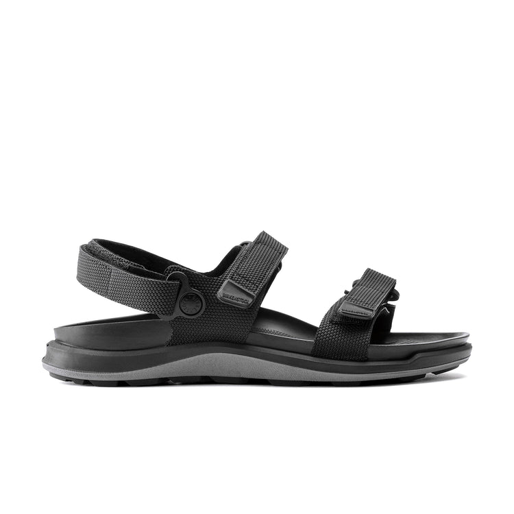 Birkenstock Kalahari Futura Black Birko-Flor side view