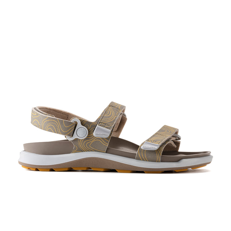 Birkenstock Kalahari Tecflor Khaki Birko-Flor side view
