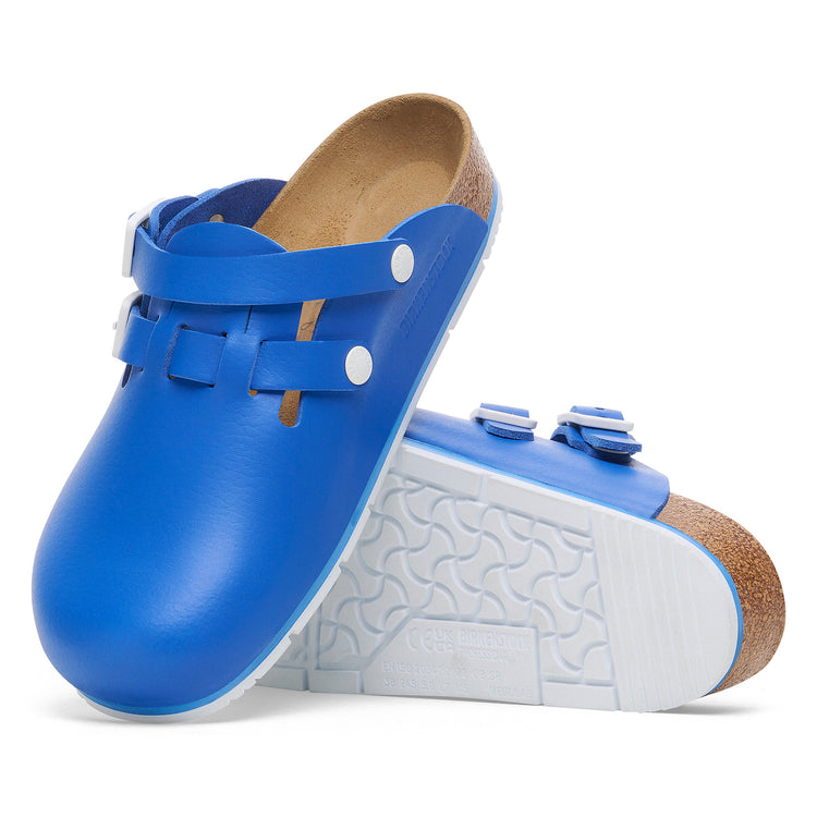 Birkenstock Kay Pro PU Coated Natural Leather Blue sole view