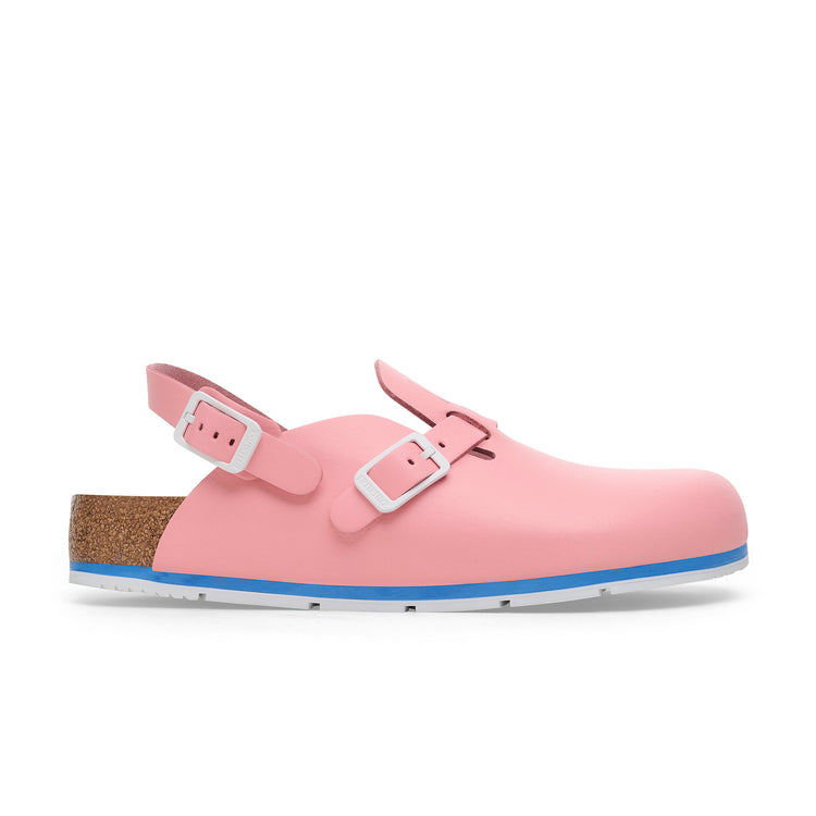 Birkenstock Kay Pro PU Coated Natural Leather Coral Shell side alt view