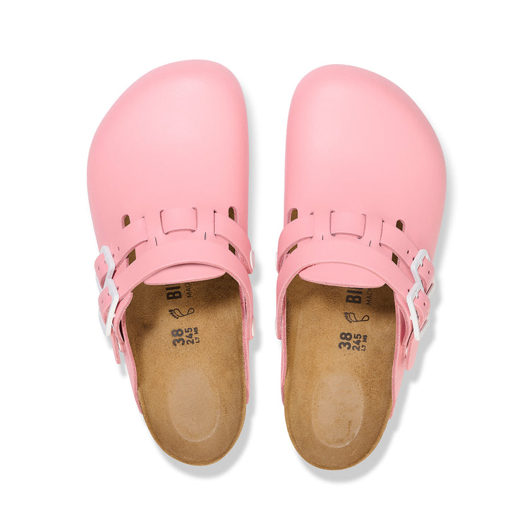 Birkenstock Kay Pro PU Coated Natural Leather Coral Shell top view