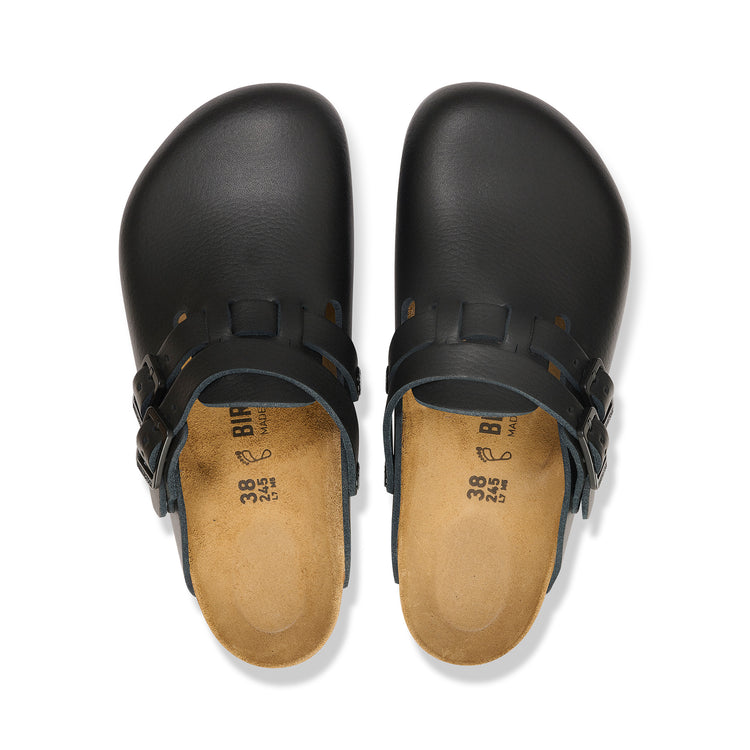 Birkenstock Kay Pro PU Coated Natural Leather Black top view