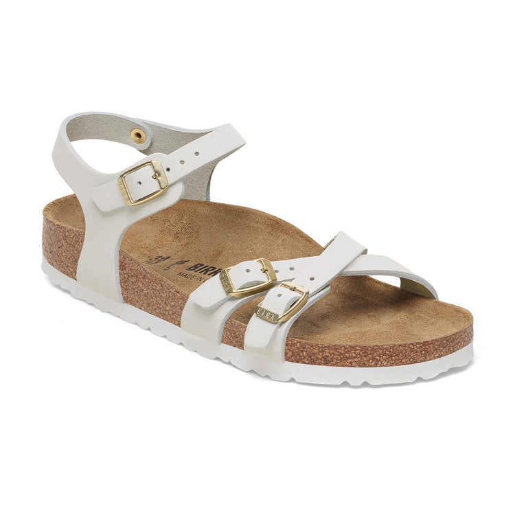 Birkenstock Kumba Antique White Nubuck Leather