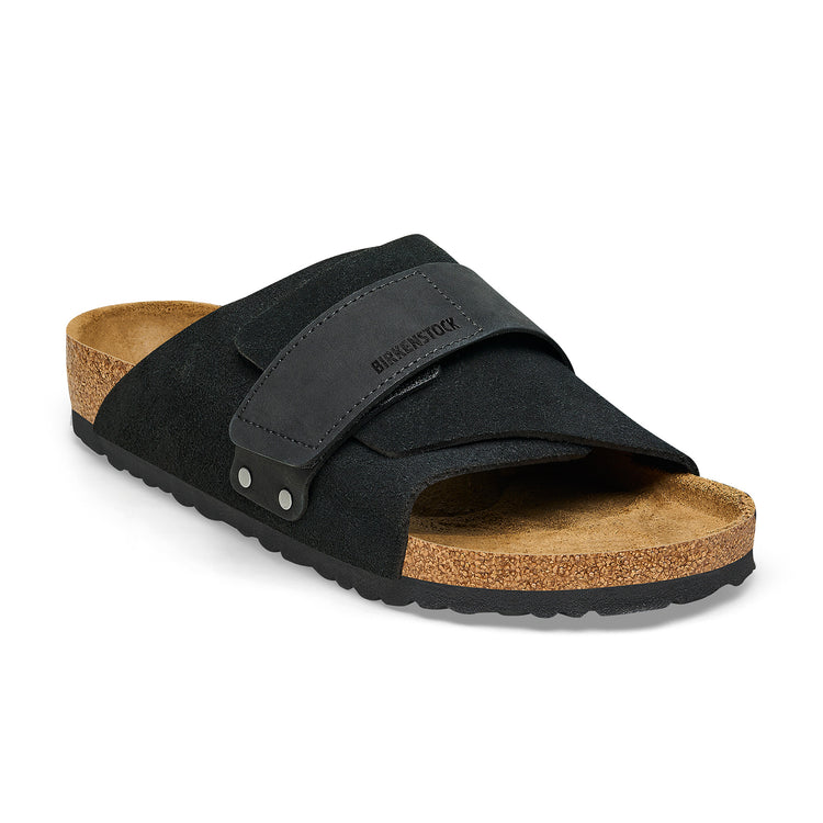 Birkenstock Kyoto Black Suede/Nubuck Leather