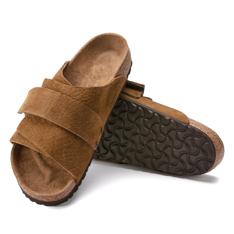 Birkenstock Kyoto Desert Buck Tea Nubuck sole view