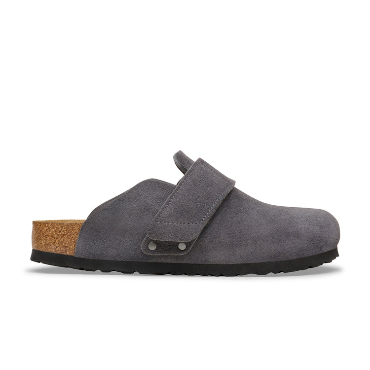Birkenstock Australia Loma Charcoal Suede Leather side view