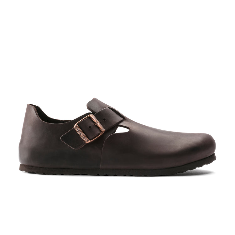 Birkenstock London Habana Oiled Leather side view