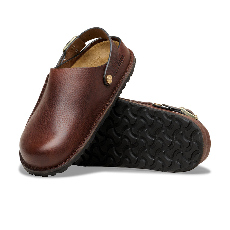 Birkenstock Australia Lutry Premium Roast Grained Leather sole view