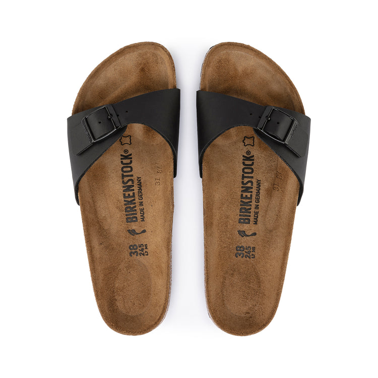 Bireknstock Madrid Black Birko-Flor top view