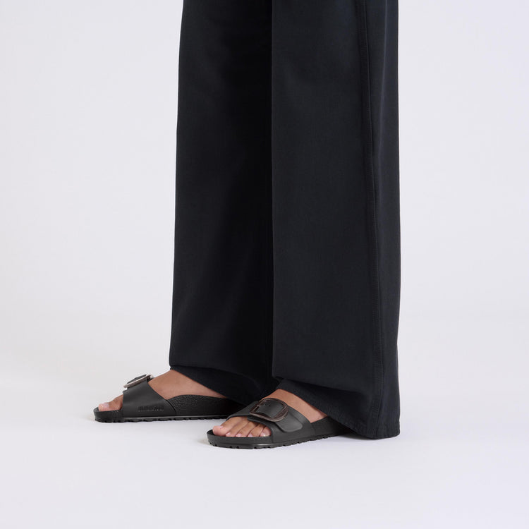 Birkenstock Madrid EVA Big Buckle Black on model 1