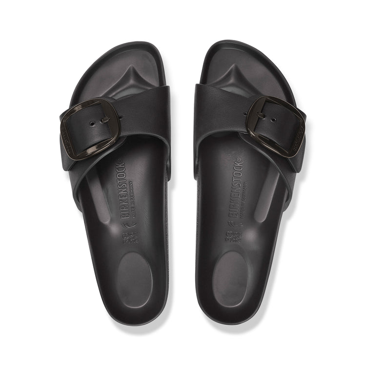 Birkenstock Madrid EVA Big Buckle Black top view