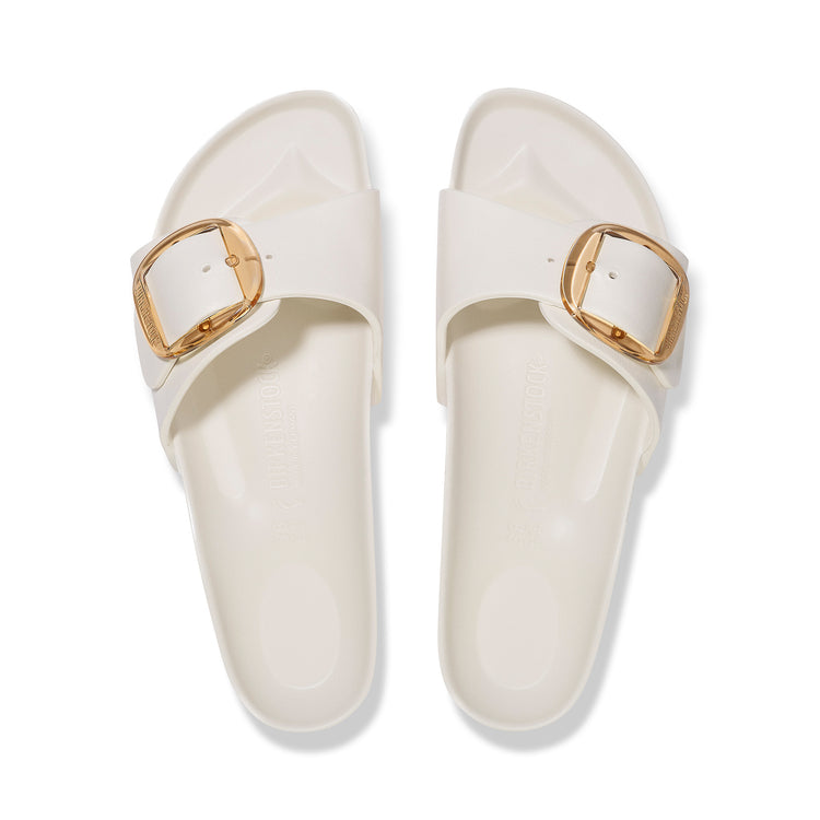 Birkenstock Madrid EVA Big Buckle Eggshell top view