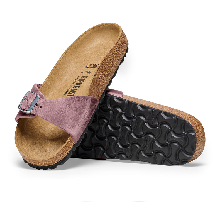 Birkenstock Madrid Lavender Oiled Leather sole view