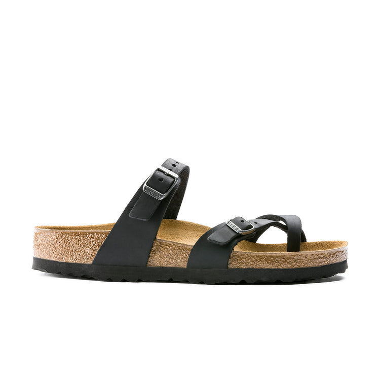 Birkenstock Australia Mayari Black Oiled Leather side view