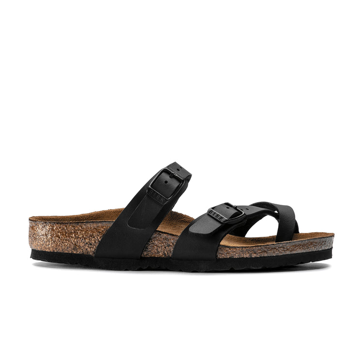 Birkenstock Mayari Kids Black Birko-Flor side view