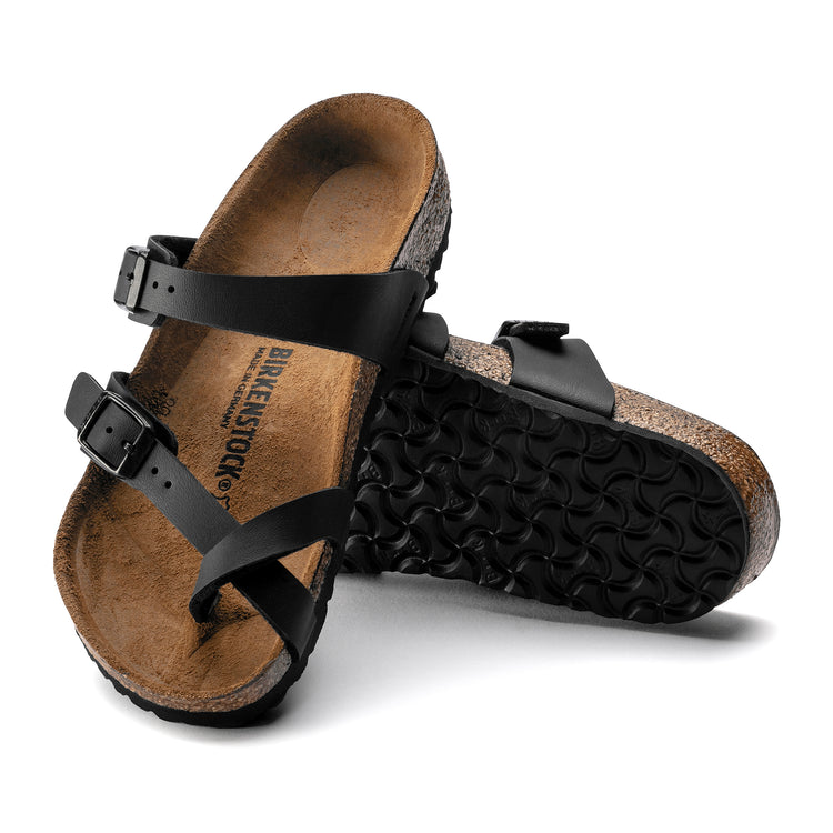 Birkenstock Mayari Kids Black Birko-Flor top view