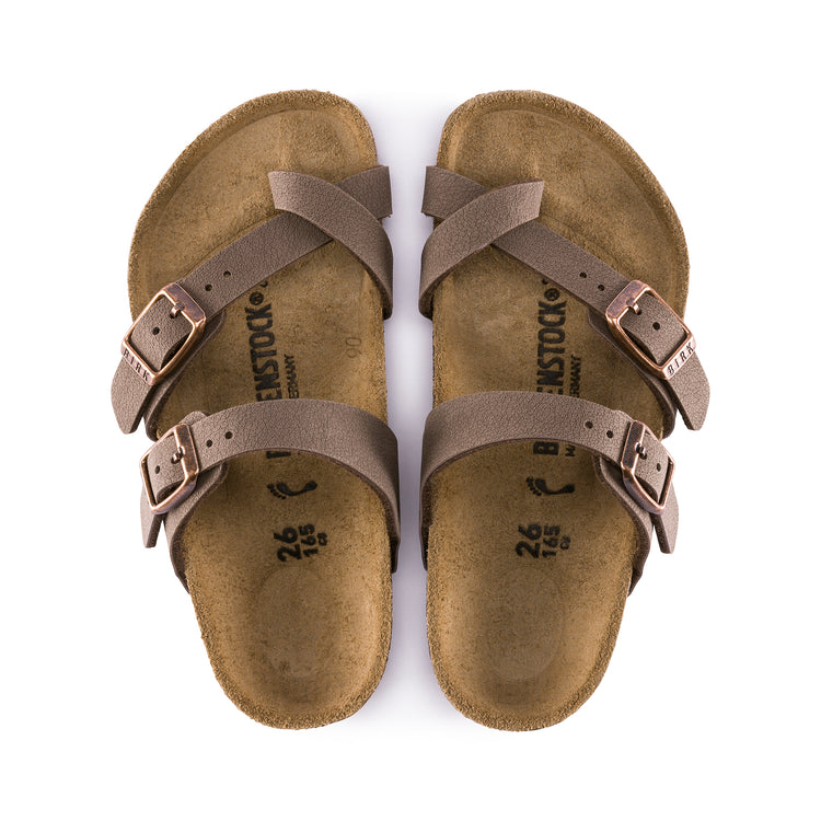 Birkenstock Mayari Kids Mocca BirkiBuc top view