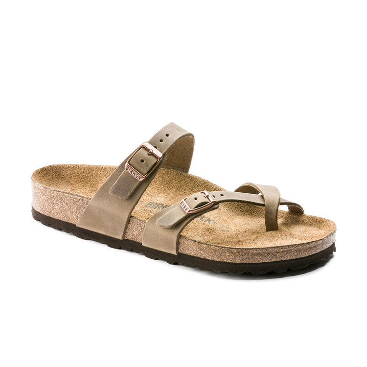 Birkenstock Mayari Tabacco Brown Oiled Leather