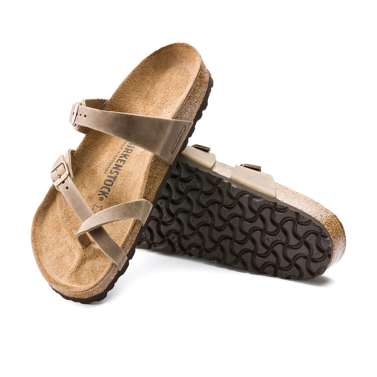 Birkenstock Mayari Tabacco Brown Oiled Leather sole view